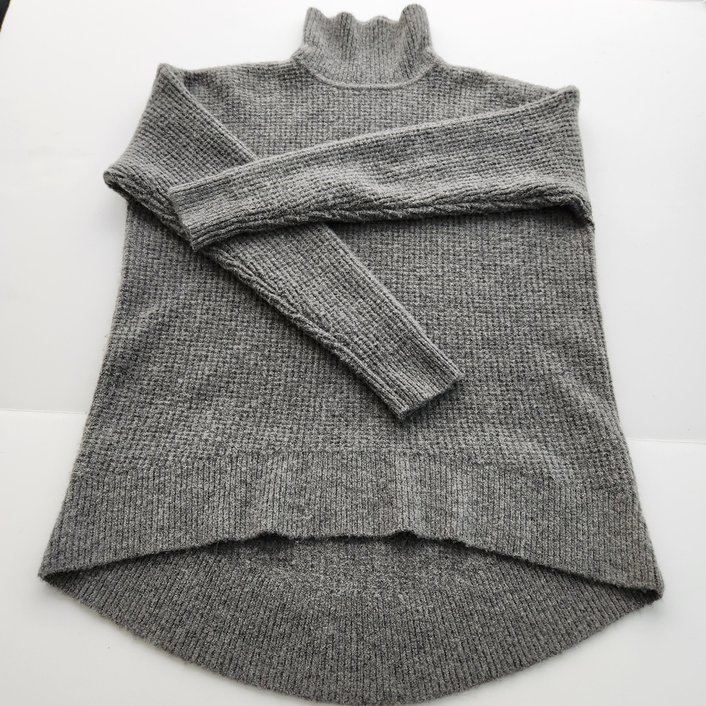 Madewell Womens Wafflestitch Turtleneck Sweater Small